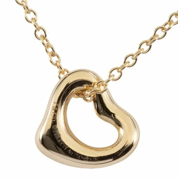 TIFFANY Gold Heart Necklace